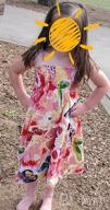 img 1 attached to SANGTREE Hawaiian Spaghetti Sundress: Stylish Girls' Clothing in Dresses review by Lauren Jackson