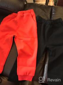 img 5 attached to Stay Cool & Comfy: UNACOO Moisture Wicking Cropped Pockets Boys' Clothing and Pants