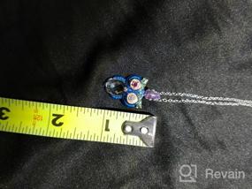 img 8 attached to 🦉 Stunning Owl Pendant Necklace with AAAA Austrian Crystal - Perfect for Women and Girls!