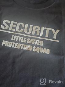img 6 attached to Big Brother Gift: Protect Your Little Sister with the Security T-Shirt & Stickers