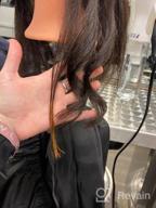 img 1 attached to 20"-22" 100% Human Hair Mannequin Head - Perfect For Hairdresser Training & Practice Cutting Braiding With Free Clamp Holder 92022LB0214 review by Jared Gopalan