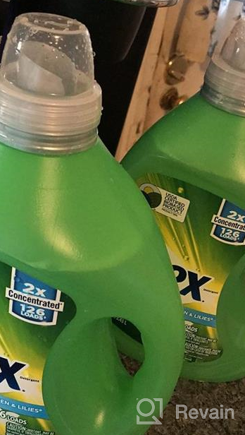 img 1 attached to Get 126 Loads Of Freshness With Purex Natural Elements Linen & Lilies Liquid Laundry Detergent, 2X Concentrated And 82.5 Fl Oz review by Benjamin Saric