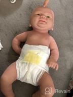 img 1 attached to Realistic 16-Inch Full Body Silicone Reborn Baby Boy Doll With Platinum Silicone For Lifelike Newborn Experience By Vollence review by Aaron Leburu