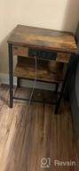 img 1 attached to Rustic Brown Nightstands With USB Ports And Adjustable Shelf - HOOBRO End Table Set Of 2, Perfect For Small Living Spaces, Bedroom, And Balconies - BF112BZP201 review by Mike Diaz