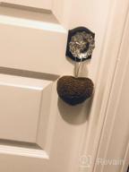 img 1 attached to Satin Nickel Finish Single Cylinder Deadbolt With Keyed Entry On One Side review by Leroy Estell