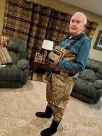 img 1 attached to Breathable Camo Waders For Fishing And Hunting - Foxelli Stockingfoot Waders For Men And Women, Ideal Fly Fishing Gear review by John Maynard