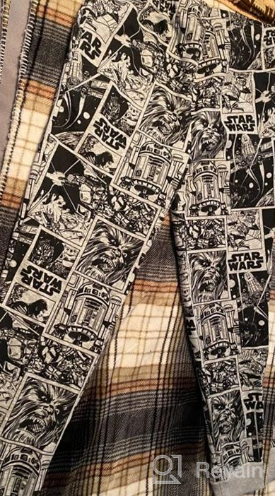 img 1 attached to Men'S Fleece Jogger Sweatpants With Disney, Marvel, And Star Wars Designs By Amazon Essentials review by Jerry Delozier