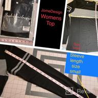 img 1 attached to Women'S Summer Tops: JomeDesign Short Sleeve Color Block Tees - Loose Fit & Comfortable! review by Joe Bailey