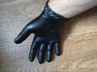 img 2 attached to Gloves Wally Plastic nitrile, 50 pairs, size S, color blue review by Ada Duniewska ᠌