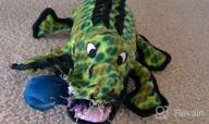 img 1 attached to TUFFY - World'S Tuffest Soft Dog Toy - Ocean Alligator-Squeakers - Multiple Layers. Made Durable, Strong & Tough. Interactive Play (Tug, Toss & Fetch). Machine Washable & Floats. (Regular) review by Ryan Lawrence