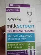 img 1 attached to Detect Alcohol In Breast Milk With Upspring Milkscreen Test Strips - Quick And Accurate Results In 2 Minutes review by Ioulia Cats
