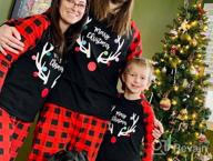 картинка 1 прикреплена к отзыву 🎅 Мужской комплект пижамы с рождественским оленем - Одноцветные пижамы - Одежда от Jamie Kamoso
