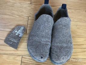 img 5 attached to Stylish and Comfortable Asportuguesas Mens City Taupe Tweed Footwear & Slip-Ons