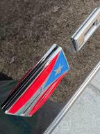 img 1 attached to Show Your Pride With Dsycar'S 2 Pack Puerto Rico Flag Car Decals And Bonus Valve Stem Caps! review by Ryan Dot
