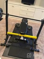 img 1 attached to Maximize Your Home Gym With BangTong&Li'S Adjustable Weight Rack - 550Lbs Capacity review by Jon Russell