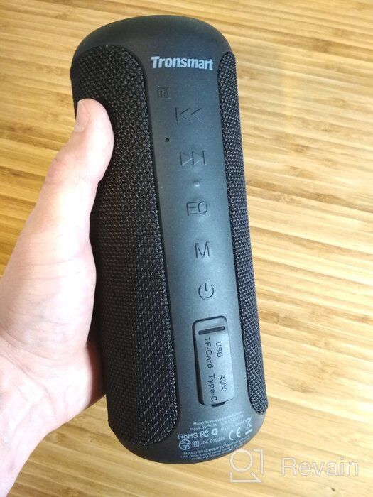 img 3 attached to Tronsmart T6 Plus: Upgraded Ultra Premium Bluetooth Speaker with 360° HD Surround 🔊 Sound, IPX6 Waterproof, Tri-Bass Effects, and 15H Playtime - Perfect for Indoor and Outdoor Parties! review by Agata Bachanek ᠌