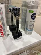 img 3 attached to 🪒 Gillette Fusion5 ProGlide FlexBall Razor Kit with Exclusive Chrome Premium Edition Handle and Gift Stand review by Bali (hambali) ᠌