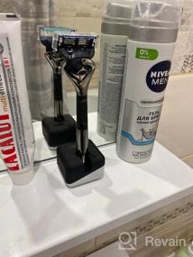 img 10 attached to 🪒 Gillette Fusion5 ProGlide FlexBall Razor Kit with Exclusive Chrome Premium Edition Handle and Gift Stand