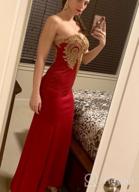 img 1 attached to Make A Statement: Long Mermaid Evening Prom Dresses With Lace Applique By Babyonline® review by Chris Ledet