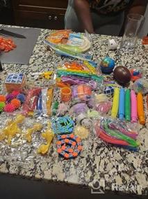 img 7 attached to 72-Piece Fidget Toy Pack For Kids - Pop Fidget Its, Push It Party Favors Bulk Sensory Toys, Stress Relief Autistic Toys Box Poppet Treasure Classroom Prizes
