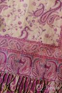 img 1 attached to Jacquard Paisley Pashmina: A Stylish, Double-Sided Wrap That Cures Your Silver Fever And Enhances Your Look! review by Jeff Remol