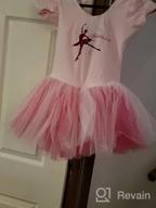 img 1 attached to BAOHULU Leotard For Girls Ballet Dance Short Sleeve Tutu Dress Ballerina Costumes review by Jose Cruz