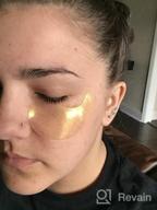 img 1 attached to 24K Golden Under Eye Patches For Puffy Eyes - Anti-Aging Collagen Gel Eye Mask By NOVELIFE - Reduces Dark Circles, Bags & Wrinkles - Treatment For Women & Men Skin Care. review by Adrian Summers