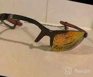 картинка 1 прикреплена к отзыву Юниорские поляризованные спортивные очки Xagger для мальчиков и девочек (возраст 8-16 лет) - идеальные очки для детей, подростков, бейсбола и софтбола. от Adam Boudreau