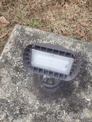 img 1 attached to Outdoor LED Floodlights 2-Pack: 150W, 21000Lm, IP65 Waterproof, Daylight White 5000K, UL Plug With 3Ft Cable, Ideal For House, Garden, Backyard. review by David Hansen