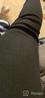 img 1 attached to XL Wine Maternity Leggings - Full Length Pregnant Women'S Pants Tights review by Affan Yeo