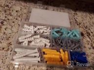 img 1 attached to 372Pcs Leanking #8 Self Drilling Drywall Anchors Assortment Kit - 7 Variety Heavy Duty Plastic Anchors & 2 Kinds Of Self-Drilling Gypsum Wall Board Anchor Screws review by Eric Jackson