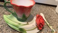 картинка 1 прикреплена к отзыву Beddinginn Pink Tea Cups And Saucers (Red) от Robert Lewis