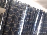 картинка 1 прикреплена к отзыву 2-Panel Thermal Insulated Blackout Curtain Liner Set - 50X58In, Off White Panel + Rings Included от Scott Reid
