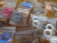 img 1 attached to 8G-1" Double Flared Hollow Hard/Soft Silicone Ear Gauges - 48/32/24/22/20/16/12Pcs Tunnels And Plugs Stretcher Body Piercing Jewelry review by Marcus Consumers