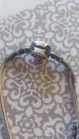 img 8 attached to Серебряный браслет GNOCE из стерлингового серебра: исключительная безопасность и стиль для детского ювелирного изделия для девочек