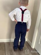 img 1 attached to Stylish Boys Dress Pants and Suits: Top Choice in Boys' Clothing for Toddlers review by Carl Mayes