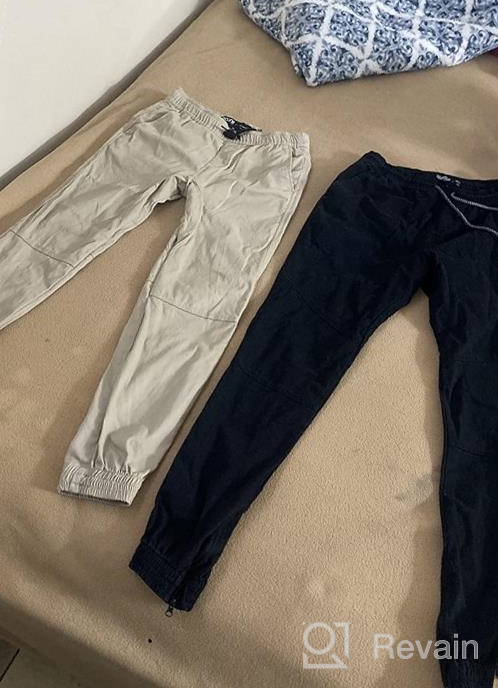 img 1 attached to Super Soft Twill Pants for Boys by BROOKLYN ATHLETICS - Explore Various Styles & Colors review by Ricky Mills