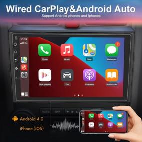 img 2 attached to AWESAFE Honda CRV 2007-2011 Автомагнитола, стереосистема, головное устройство с сенсорным экраном, проводной Carplay, Android Auto, GPS-навигация, Bluetooth, WiFi и 2G RAM 32G ROM