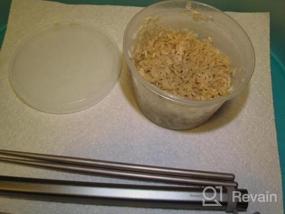 img 5 attached to Titanium Chopsticks With Aluminium Case - Grey | FinessCity