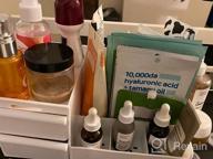 img 1 attached to Organize Your Beauty Essentials With Our Elegant Makeup Desk Drawer Organizer In Blue review by Shima Hennigan