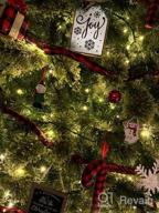 картинка 1 прикреплена к отзыву Set Of 12 Buffalo Plaid Candy Cane Christmas Tree, Wreath, And Garland Ornaments - 3 X 7 Inches от Tony Meyer