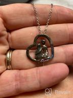 img 1 attached to ONEFINITY Sterling Silver Nightmare Necklace With Skull Pendant - Perfect Birthday Gift For Women, Wife, And Daughters review by Taj Tyagi