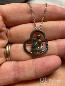 img 8 attached to Ожерелье "ONEFINITY" из стерлингового серебра с подвеской в виде черепа - идеальный подарок на день рождения для женщин, жены и дочерей.
