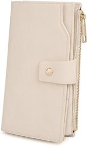 img 4 attached to UTO Blocking Capacity Organizer Veganrse Women's Handbags & Wallets : Wallets