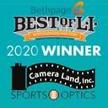 camera land sports optics logo