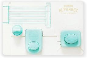img 3 attached to 🔤 We R Memory Keepers Mini Alphabet Punch Board: Creative Letter Punching Tool for Crafters