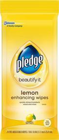 img 3 attached to Pledge Expert Care Wipes Lemon