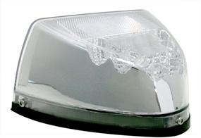 img 2 attached to 🚦 Amber Spyder 77233 Grand General 42-LED Peterbilt Headlight Turn Signal Light with 3 Wires for Front/Park/Turn Functions and Clear Lens