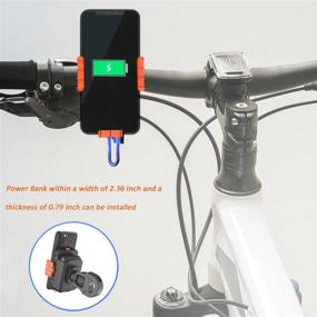 img 1 attached to Rotating Handlebar Motorcycle Bracket Compatible Car Electronics & Accessories