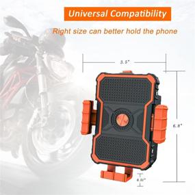 img 3 attached to Rotating Handlebar Motorcycle Bracket Compatible Car Electronics & Accessories